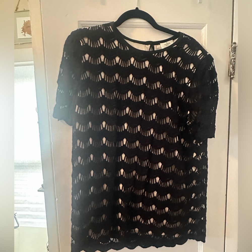 Elegant Black Lace Top